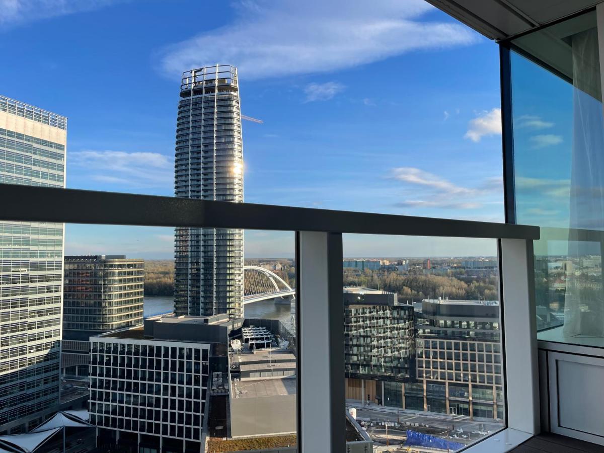 Sag 19Th Floor Panorama City Apartment 2 Rooms Free Parking Free Wifi Bratislava Buitenkant foto
