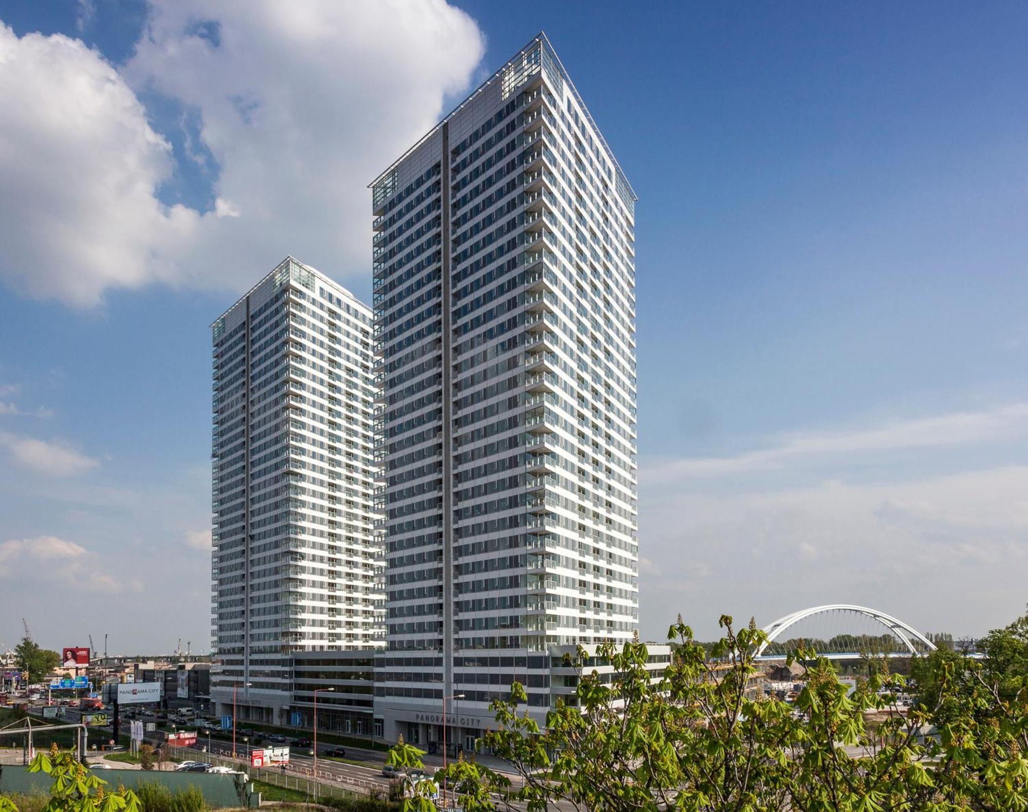 Sag 19Th Floor Panorama City Apartment 2 Rooms Free Parking Free Wifi Bratislava Buitenkant foto